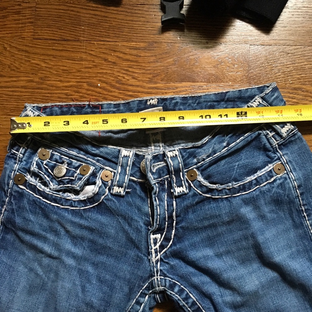 Low waist true religion bootcut jeans